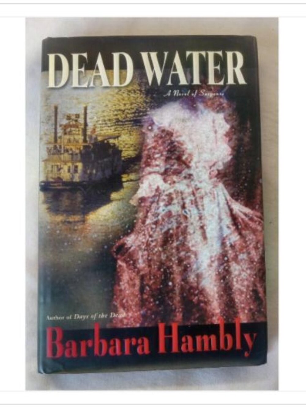 Dead Water Barbara Hambly 2004 Hardcover Book Vintage Novel Read Classic